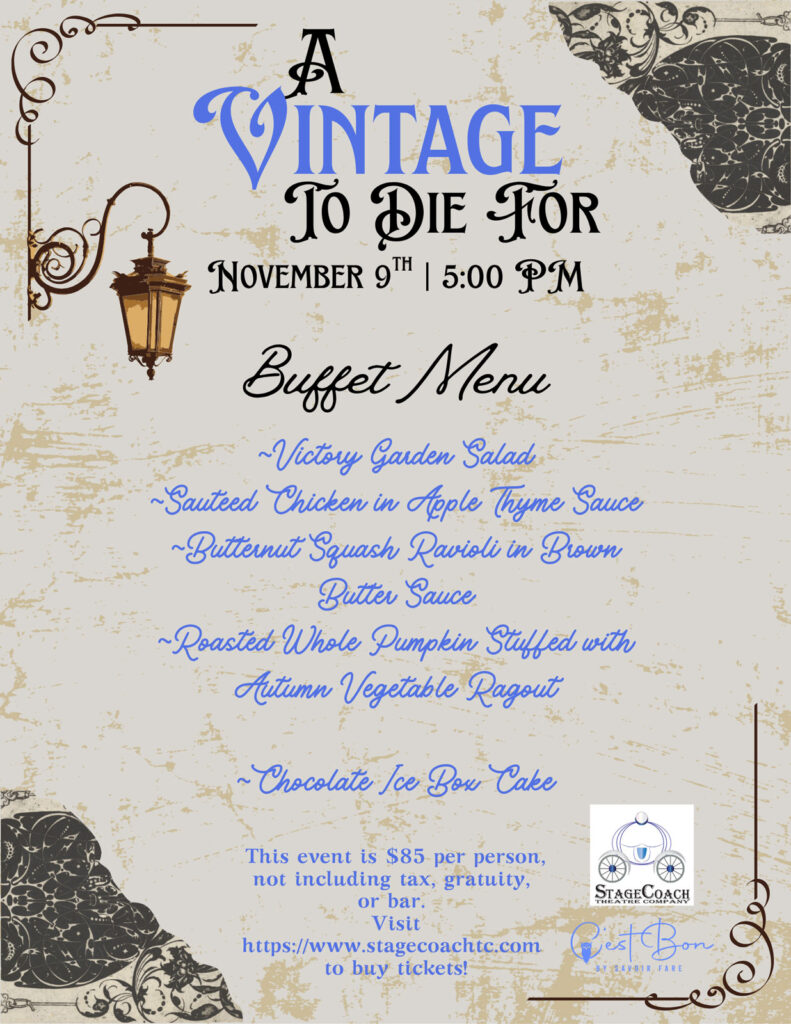 A-Vintage-to-Die-For-Menu